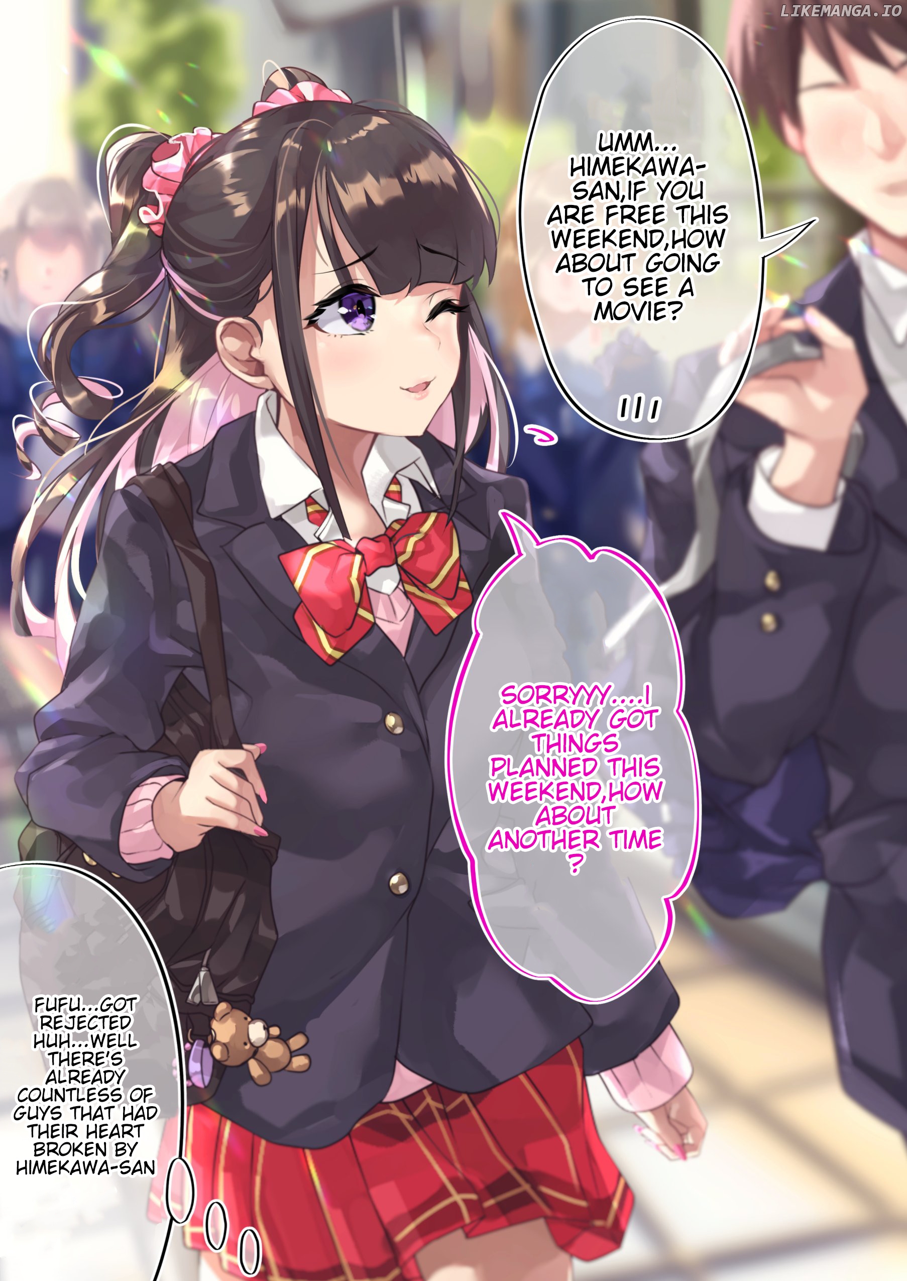 The Story of an Otaku and a Gyaru Falling in Love chapter 4 - page 2