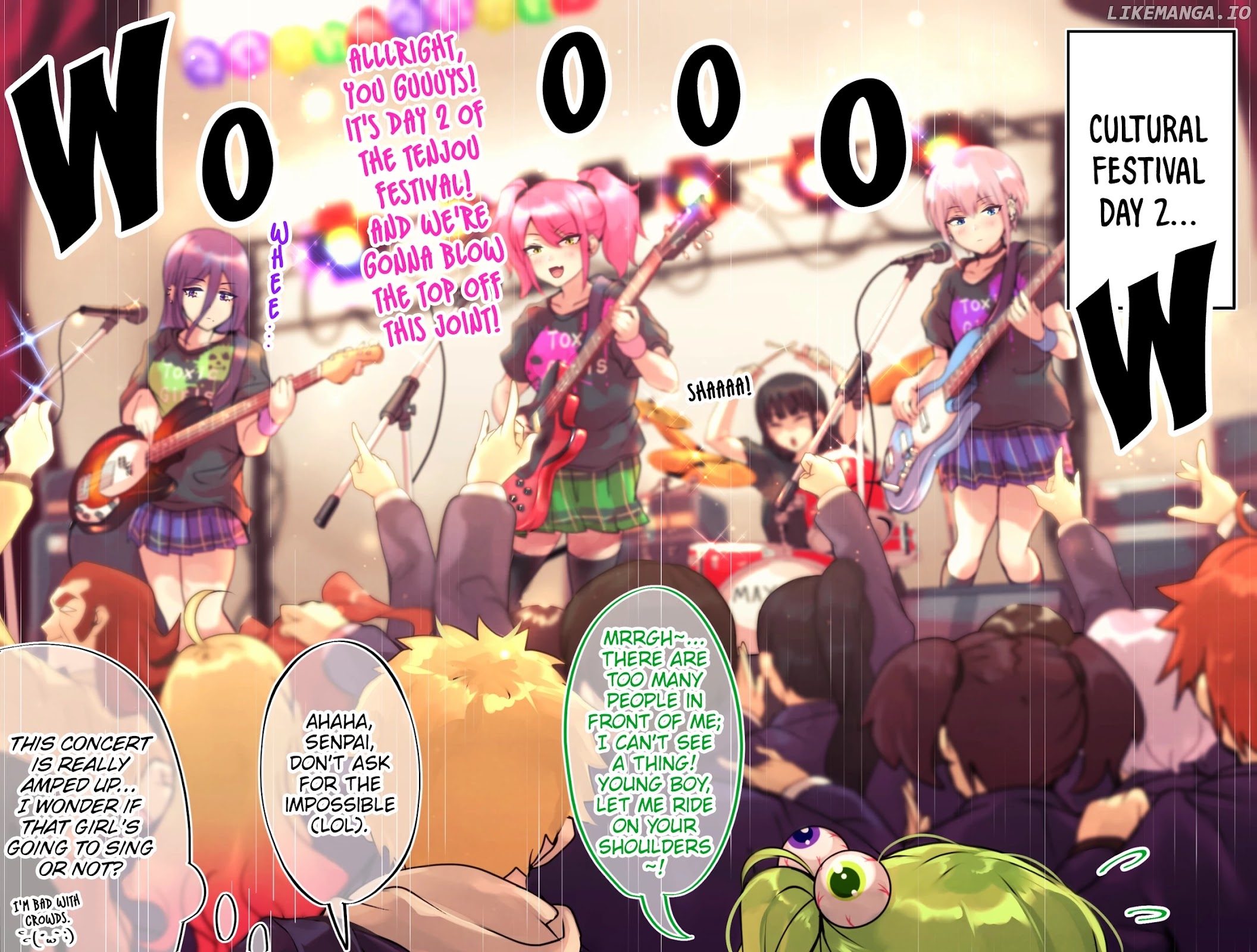 The Story of an Otaku and a Gyaru Falling in Love chapter 91.1 - page 1