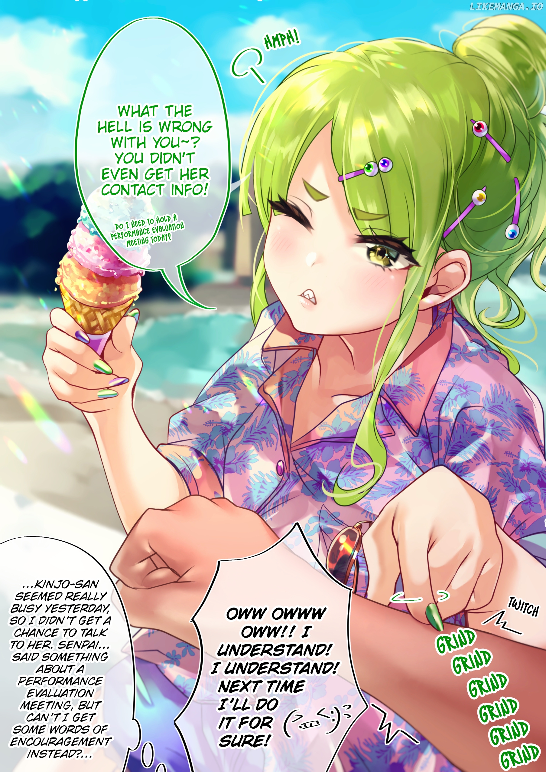 The Story of an Otaku and a Gyaru Falling in Love chapter 49 - page 2