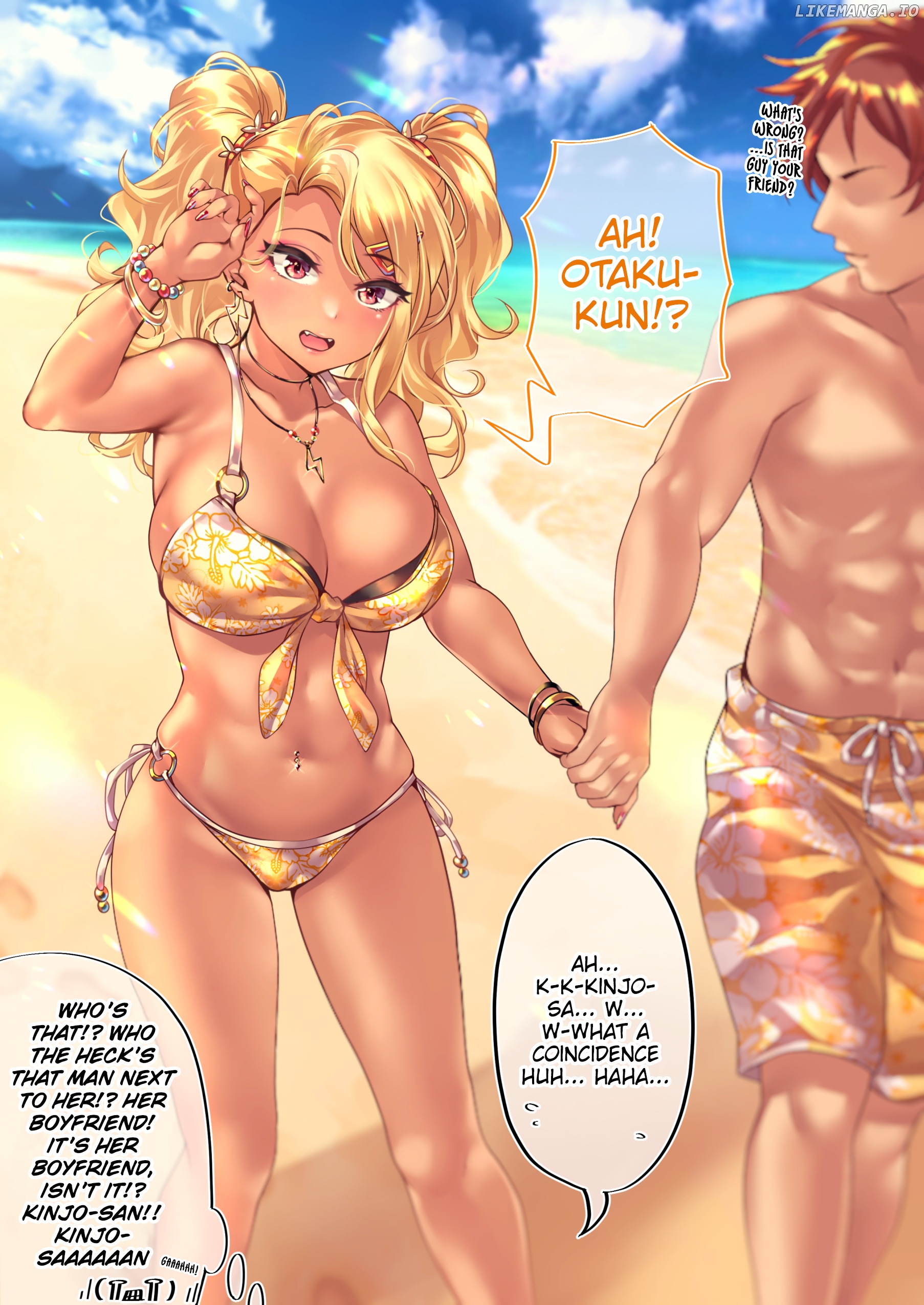 The Story of an Otaku and a Gyaru Falling in Love chapter 50 - page 2