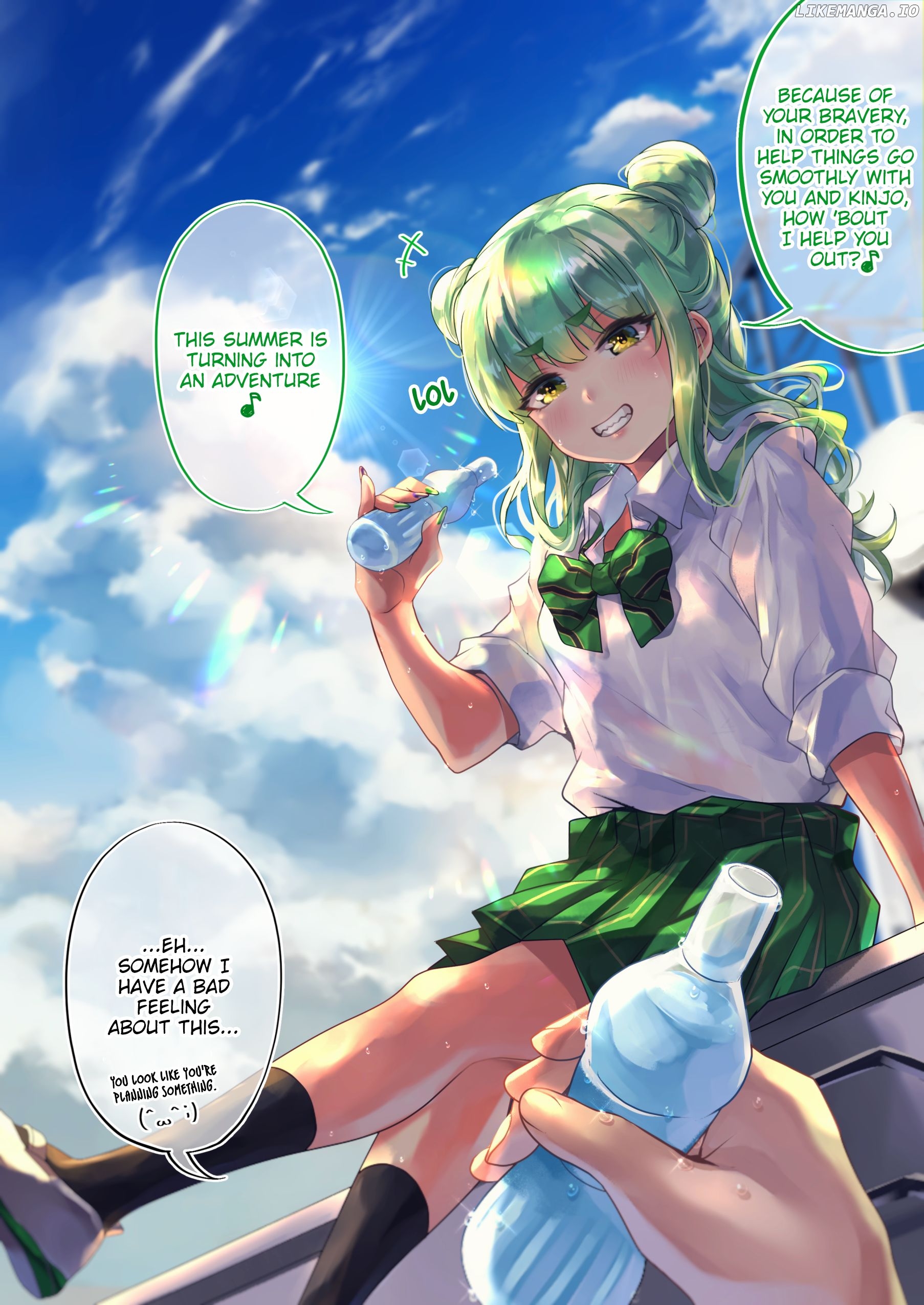 The Story of an Otaku and a Gyaru Falling in Love chapter 38 - page 3