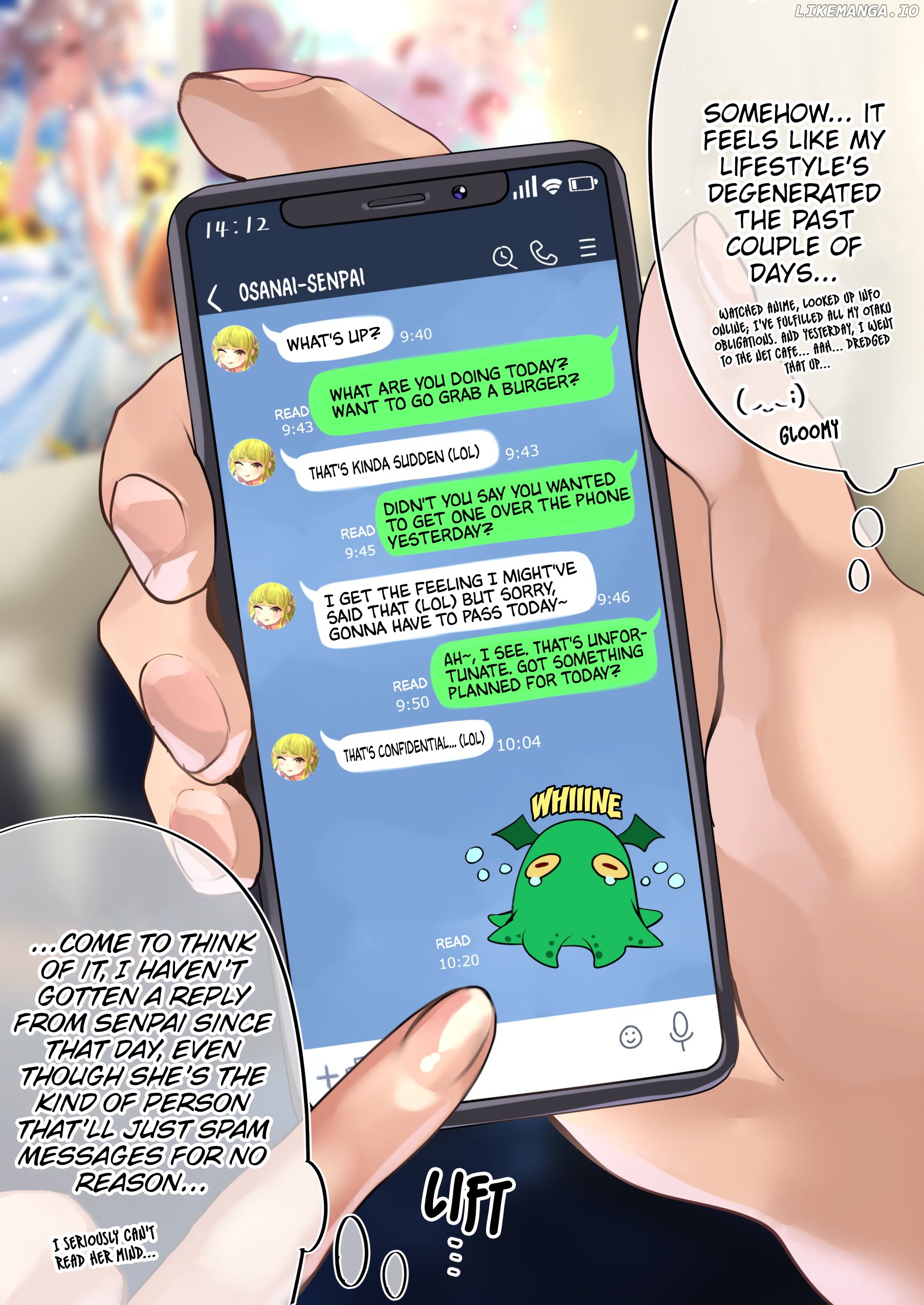 The Story of an Otaku and a Gyaru Falling in Love chapter 54 - page 1
