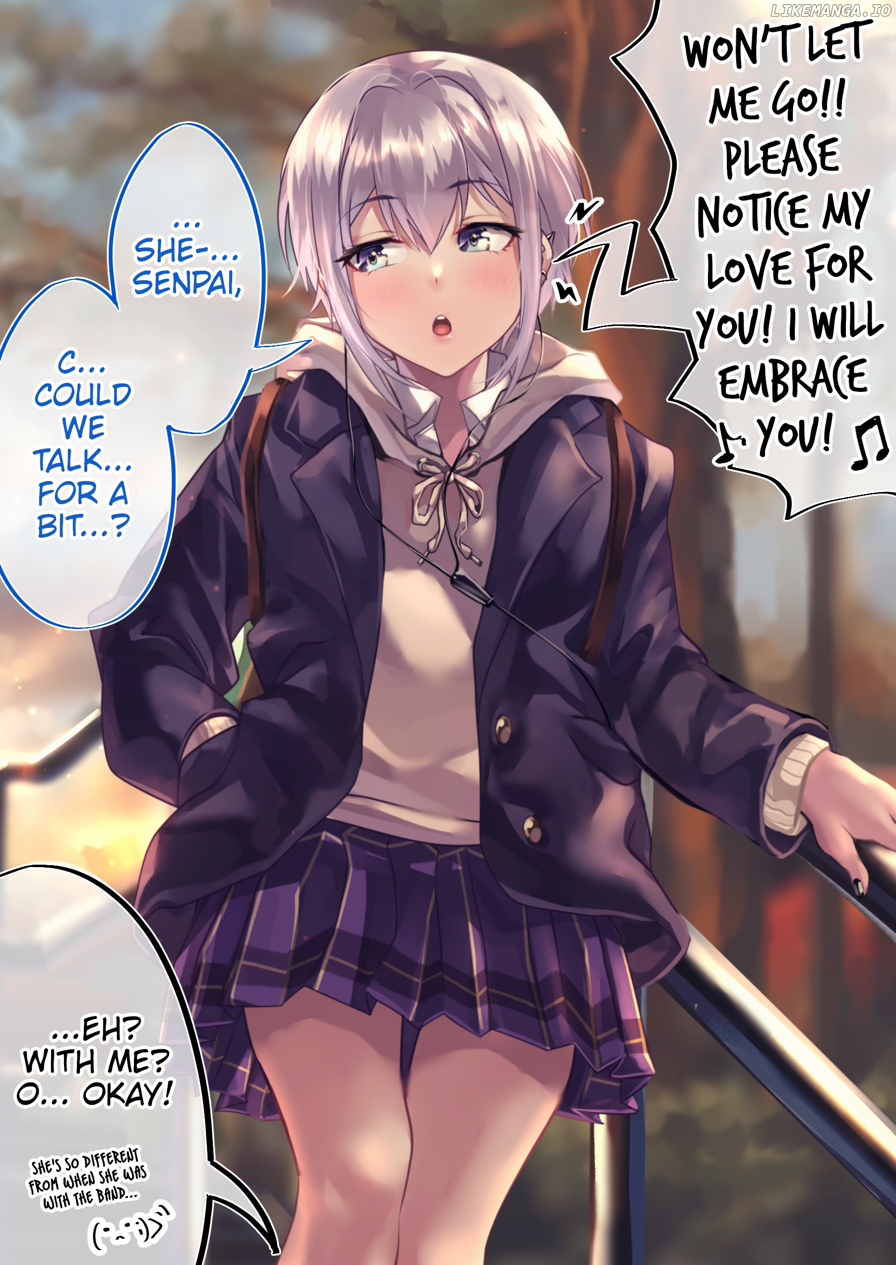 The Story of an Otaku and a Gyaru Falling in Love chapter 95.1 - page 3