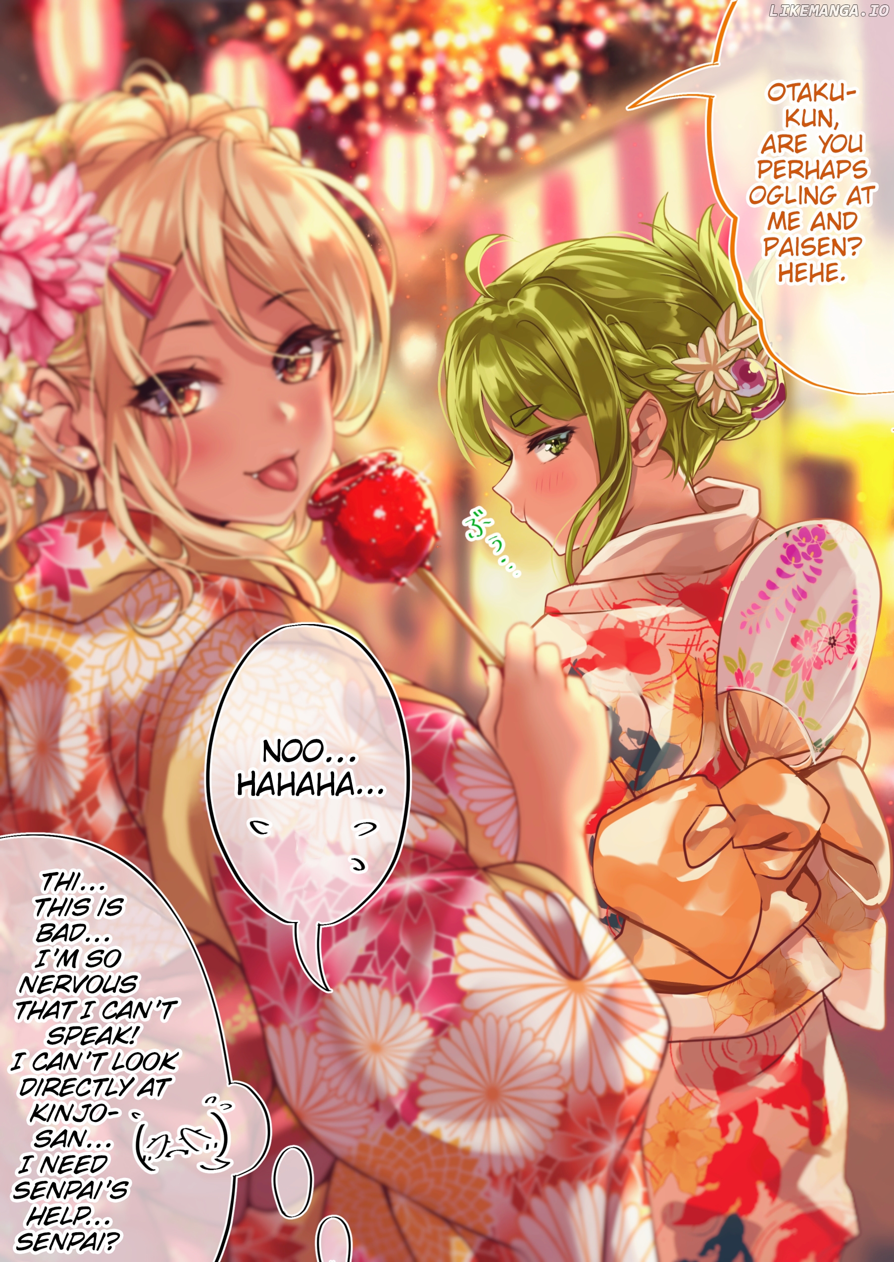 The Story of an Otaku and a Gyaru Falling in Love chapter 57 - page 2