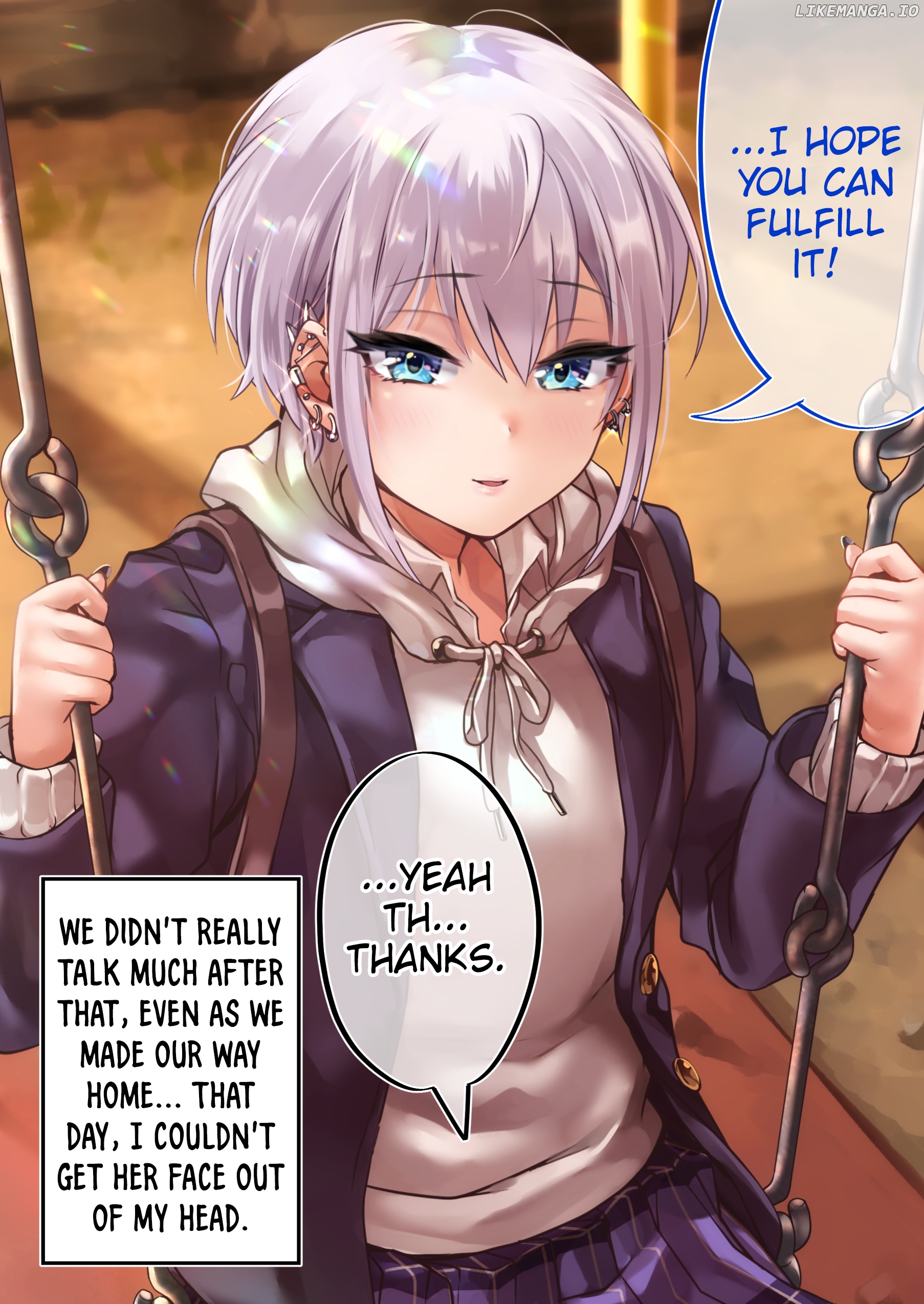 The Story of an Otaku and a Gyaru Falling in Love chapter 95.2 - page 4