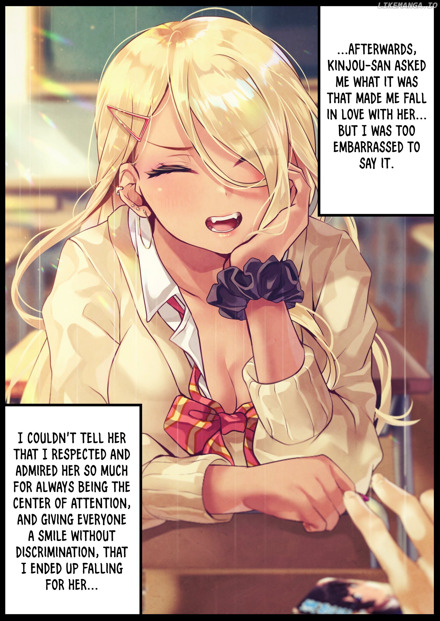 The Story of an Otaku and a Gyaru Falling in Love chapter 98.3 - page 6