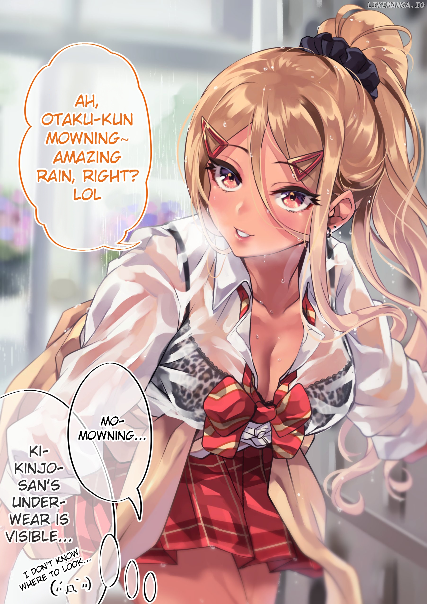 The Story of an Otaku and a Gyaru Falling in Love chapter 14 - page 2