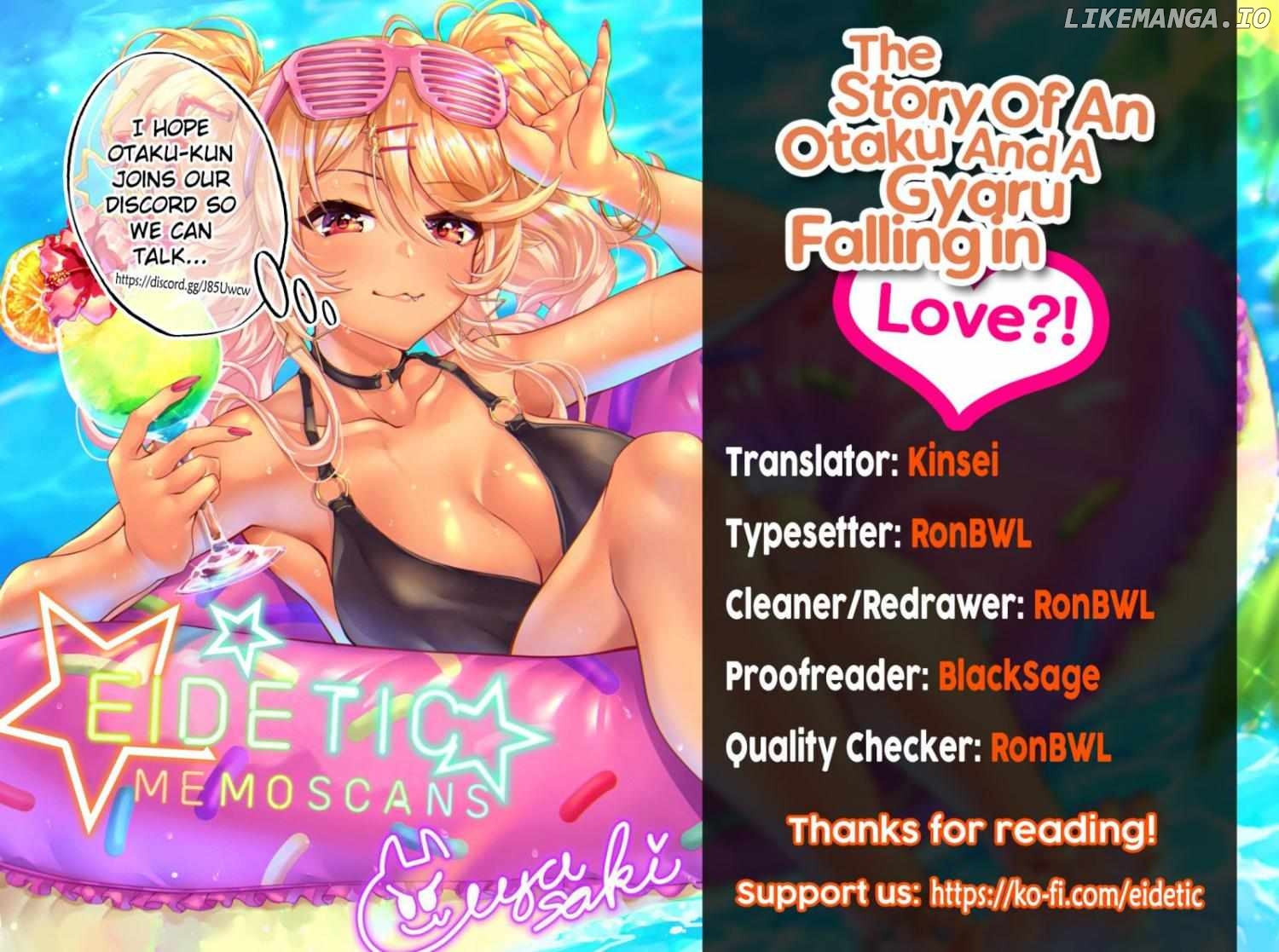 The Story of an Otaku and a Gyaru Falling in Love chapter 107 - page 2