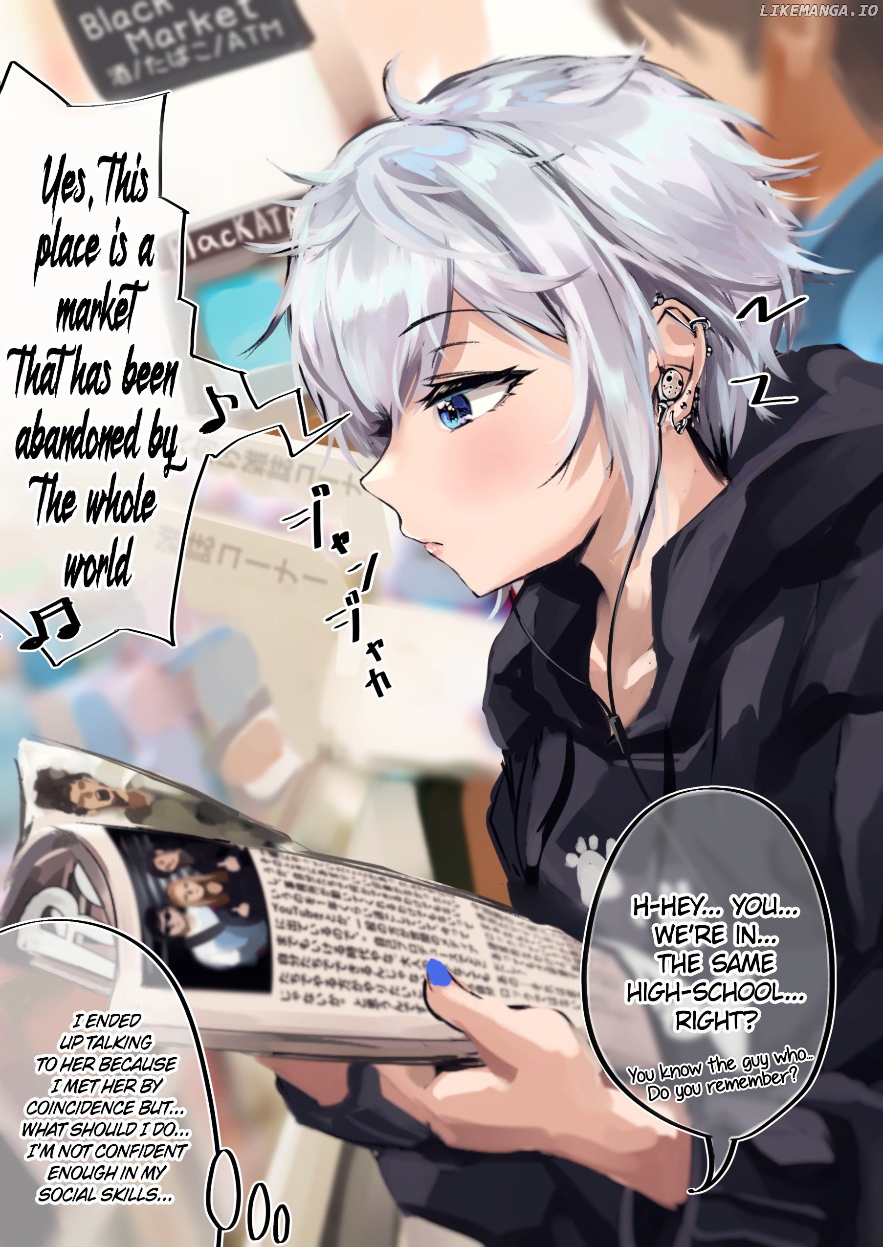 The Story of an Otaku and a Gyaru Falling in Love chapter 19 - page 2