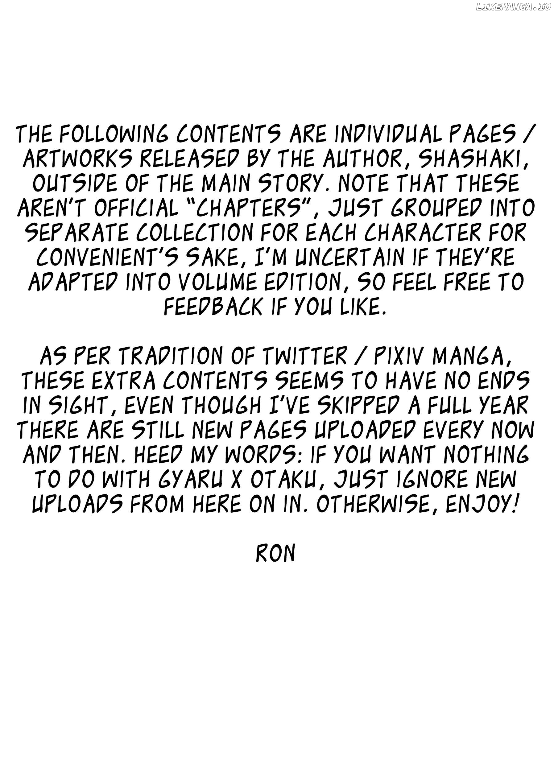 The Story of an Otaku and a Gyaru Falling in Love chapter 108 - page 1