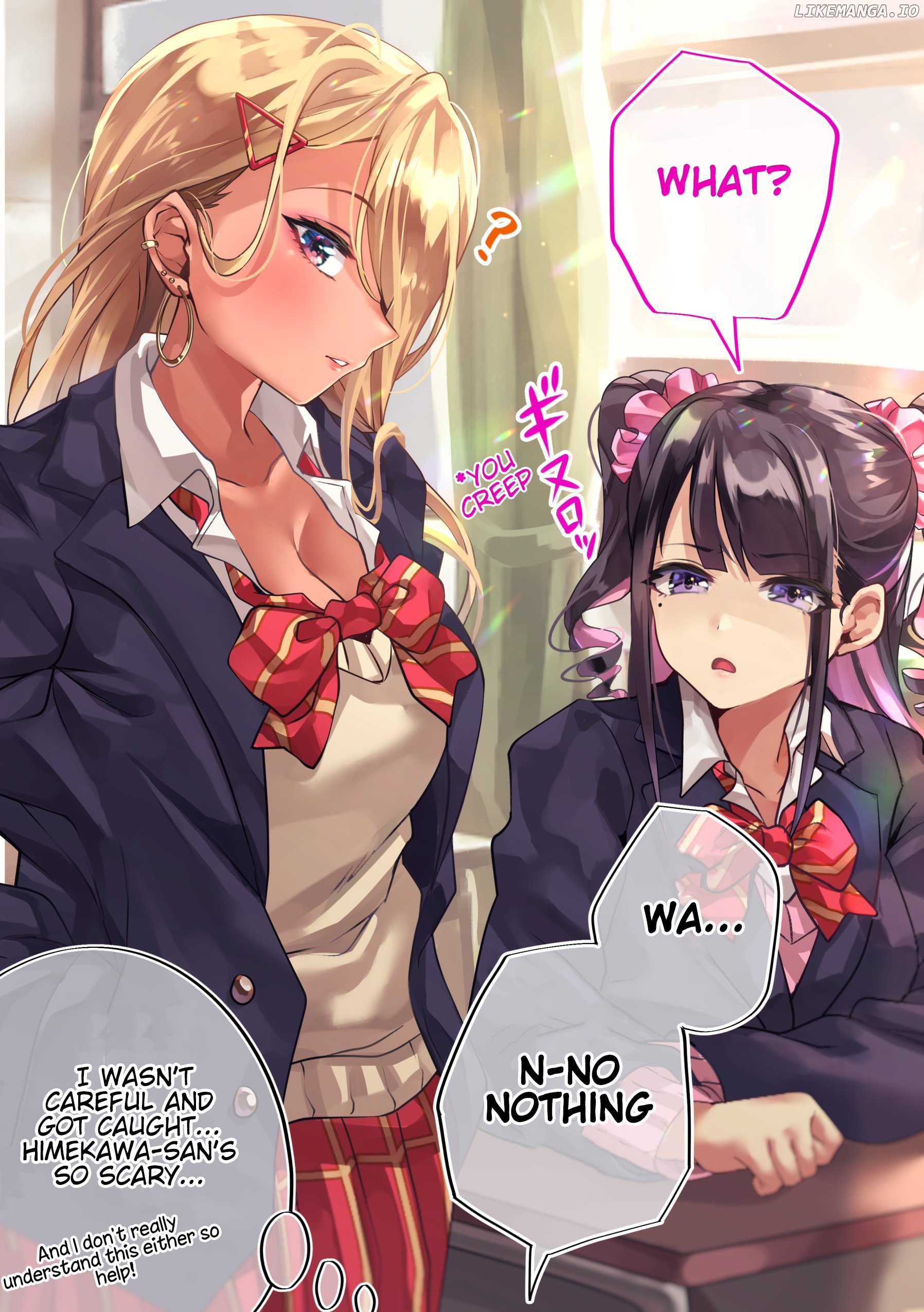 The Story of an Otaku and a Gyaru Falling in Love chapter 2 - page 2