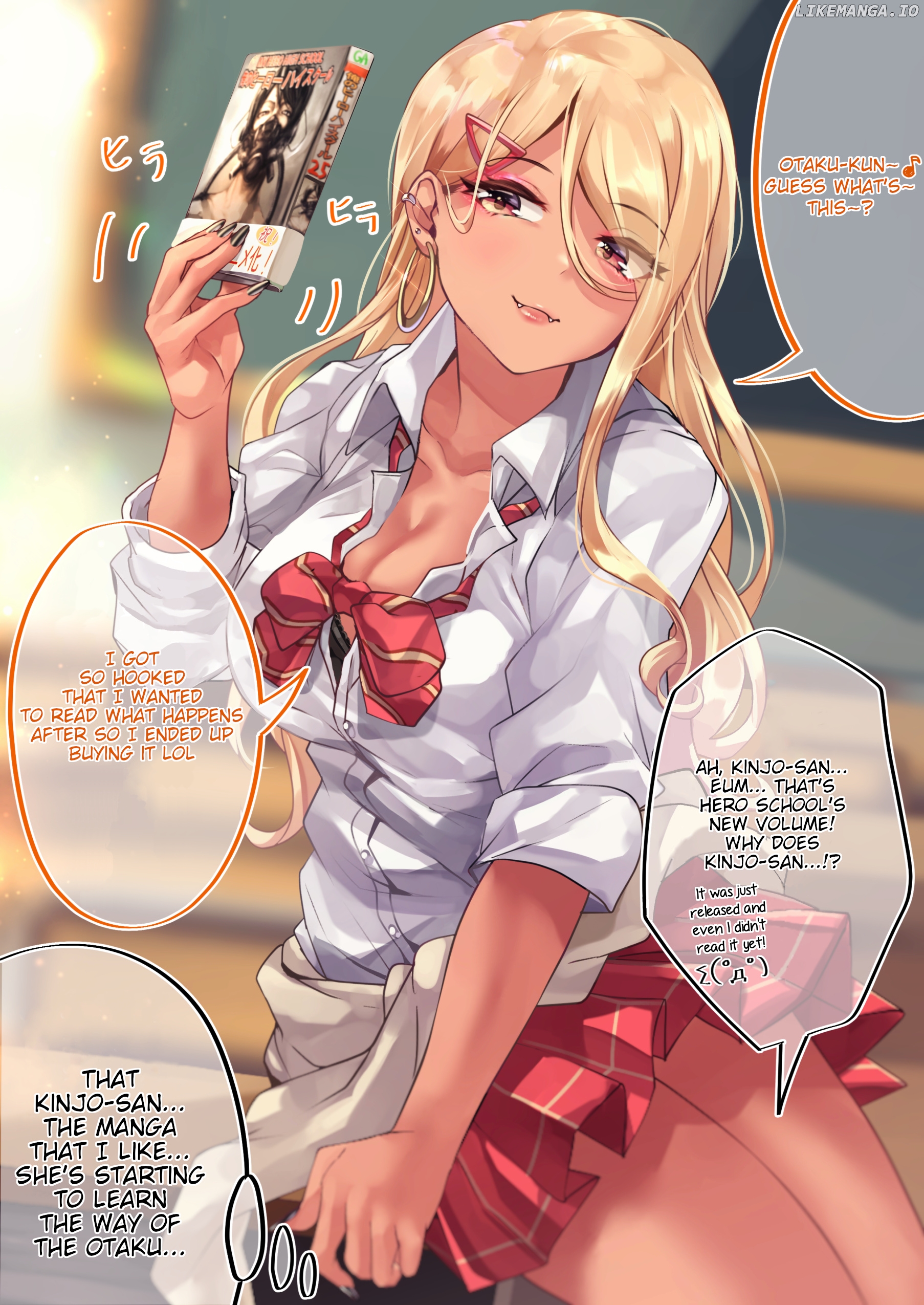The Story of an Otaku and a Gyaru Falling in Love chapter 21 - page 1