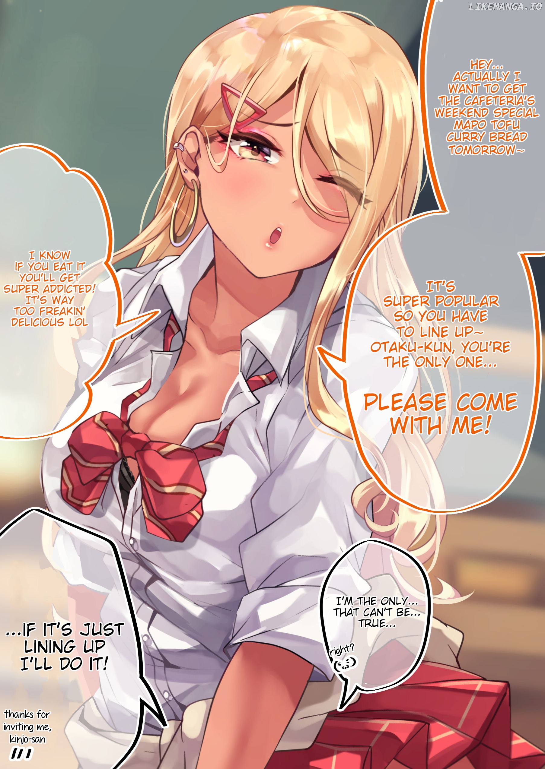 The Story of an Otaku and a Gyaru Falling in Love chapter 21 - page 3