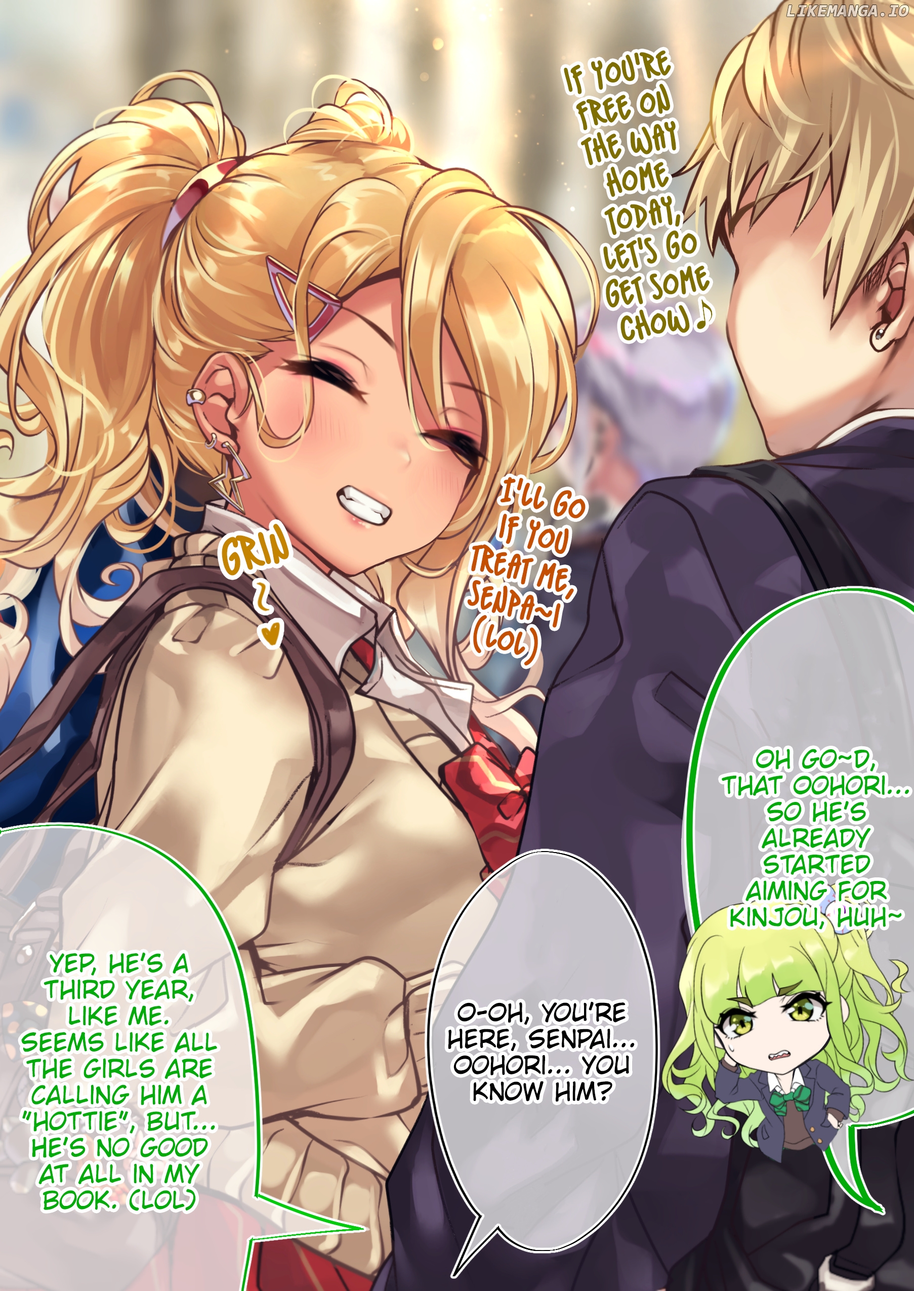 The Story of an Otaku and a Gyaru Falling in Love chapter 69 - page 2