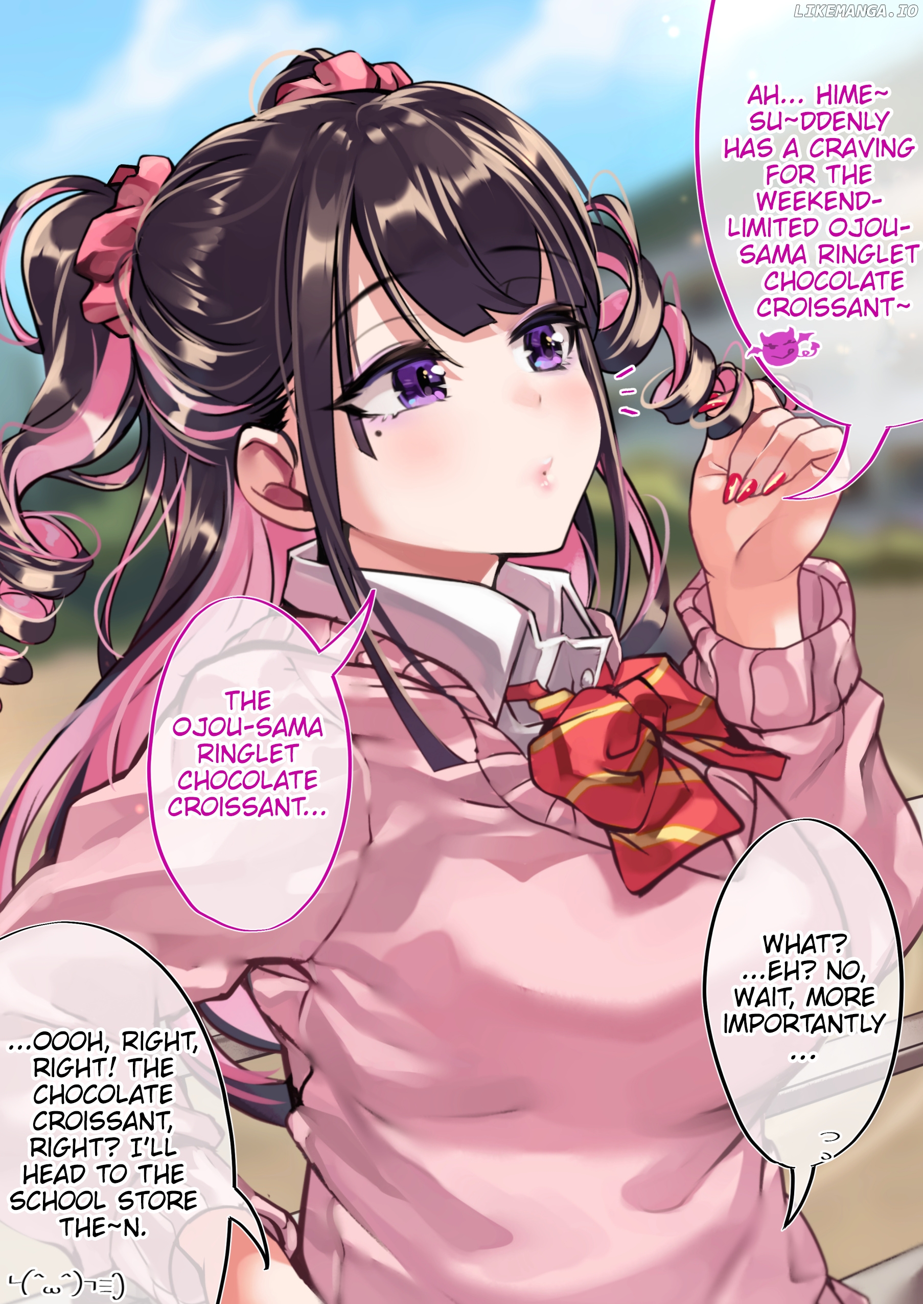 The Story of an Otaku and a Gyaru Falling in Love chapter 71 - page 2
