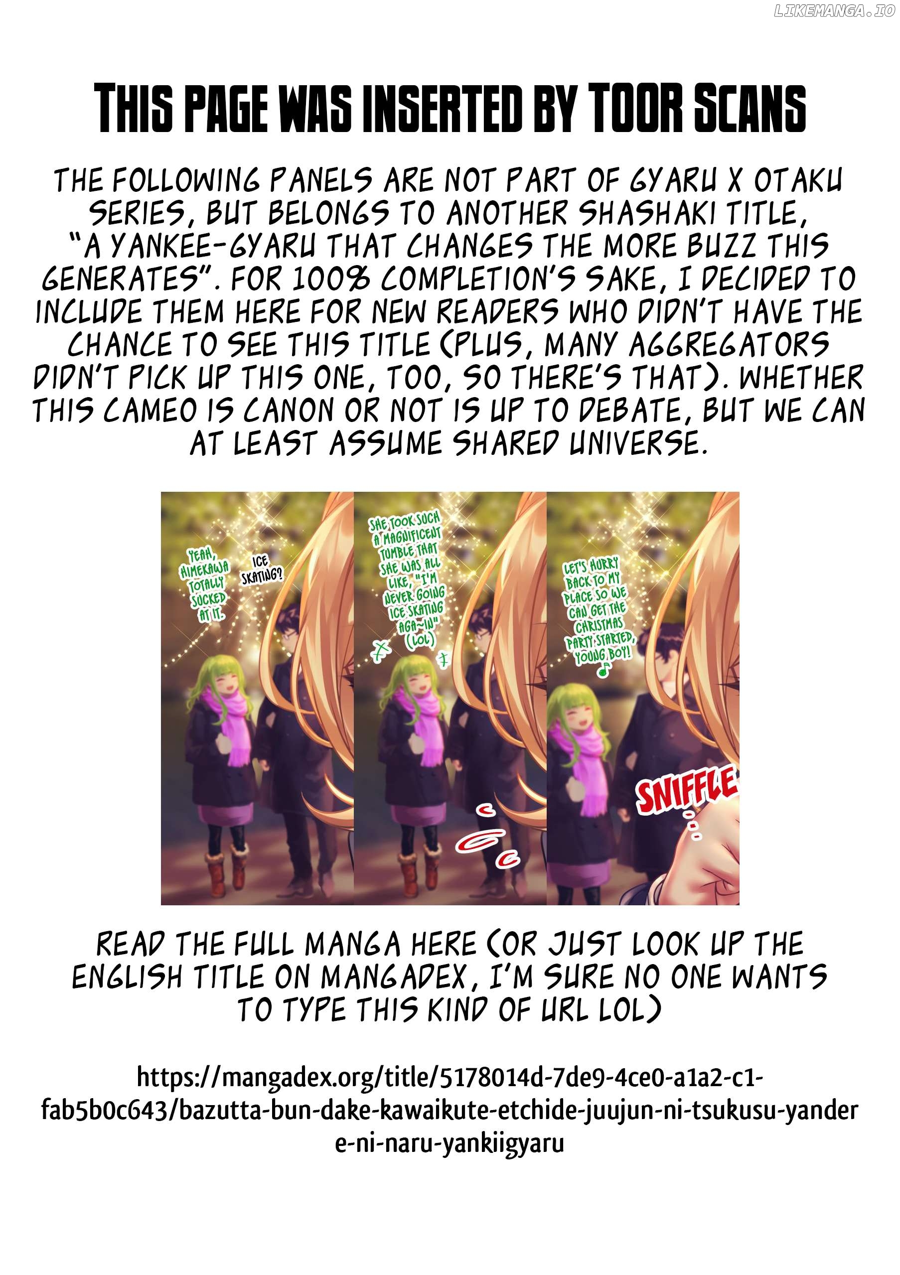 The Story of an Otaku and a Gyaru Falling in Love Chapter 113 - page 9