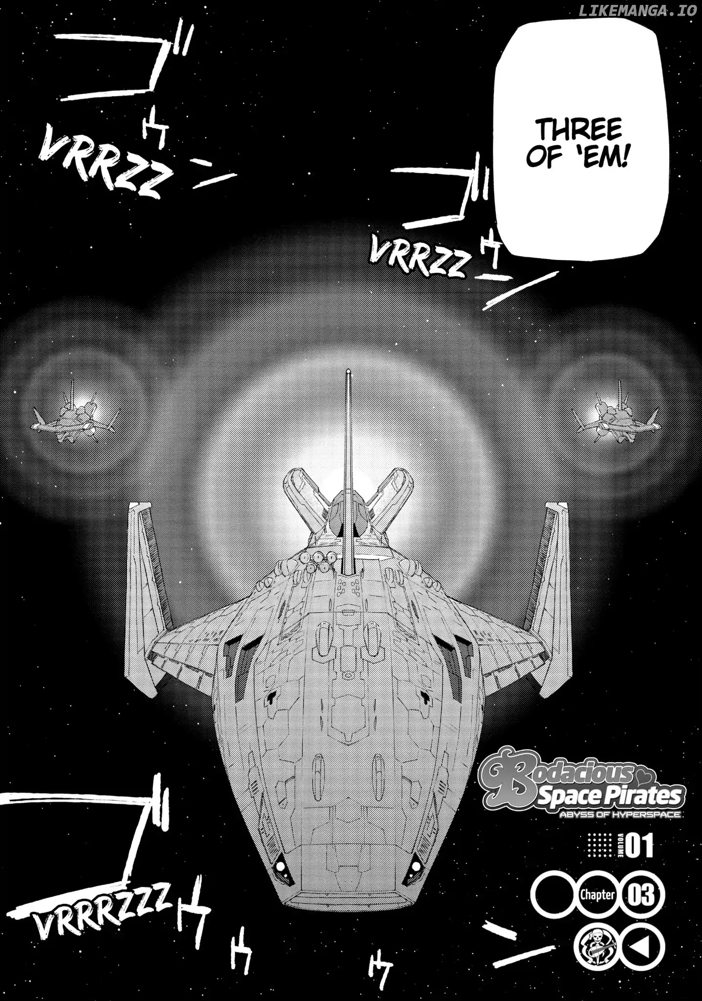 Moretsu Uchuu Kaizoku - Abyss of Hyperspace - Akuu no Shinen chapter 3 - page 3
