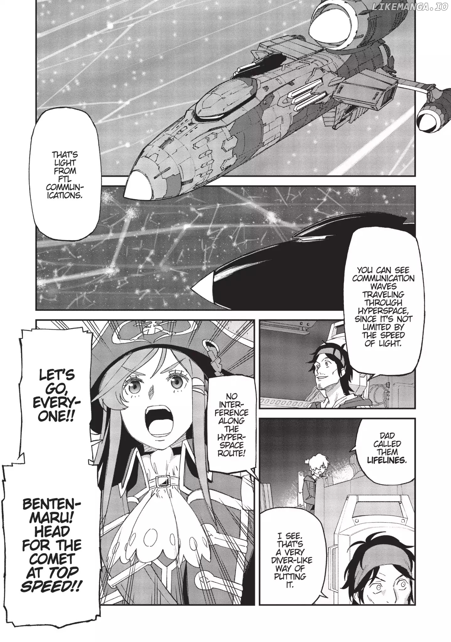 Moretsu Uchuu Kaizoku - Abyss of Hyperspace - Akuu no Shinen chapter 8 - page 1