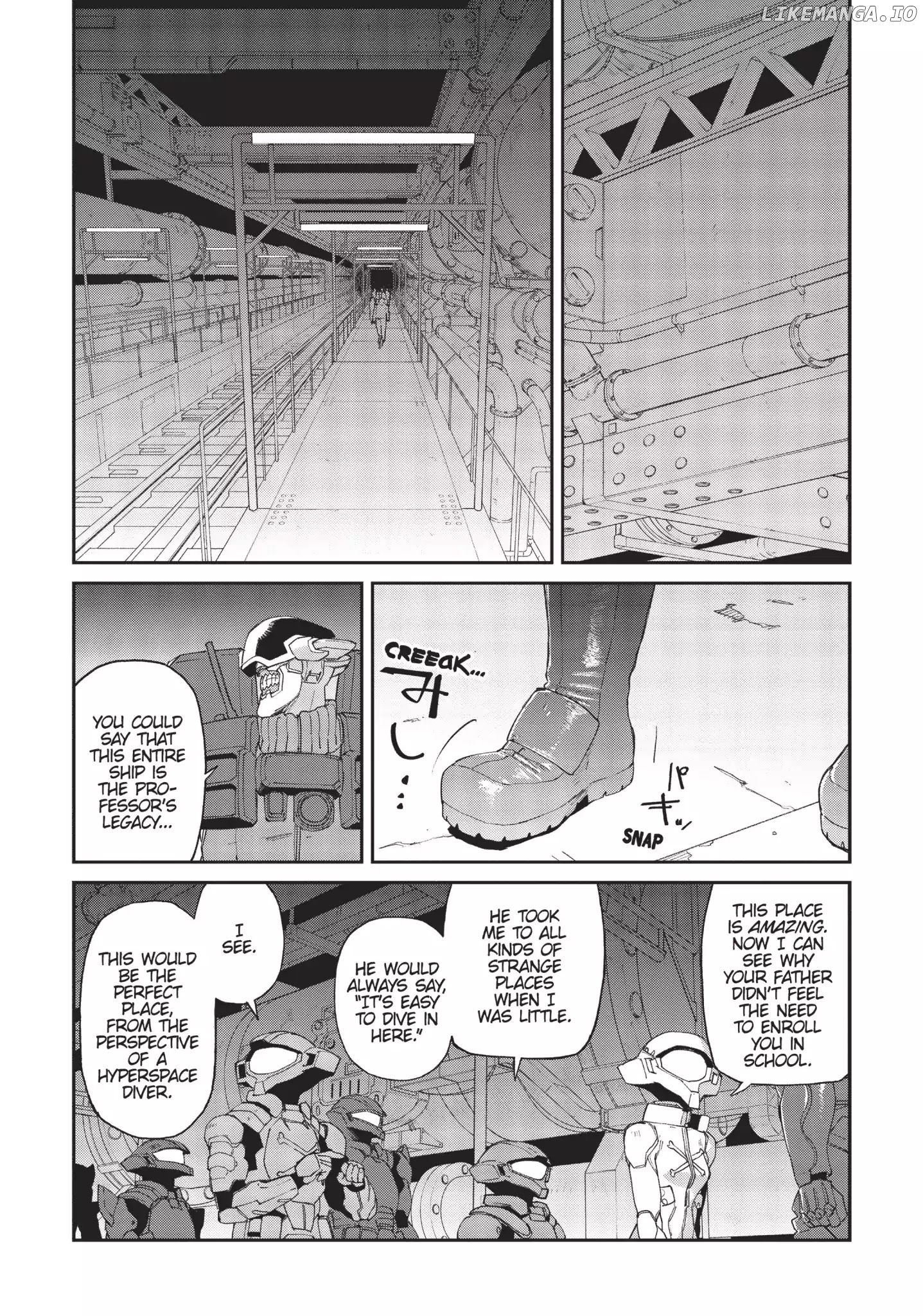 Moretsu Uchuu Kaizoku - Abyss of Hyperspace - Akuu no Shinen chapter 8 - page 7