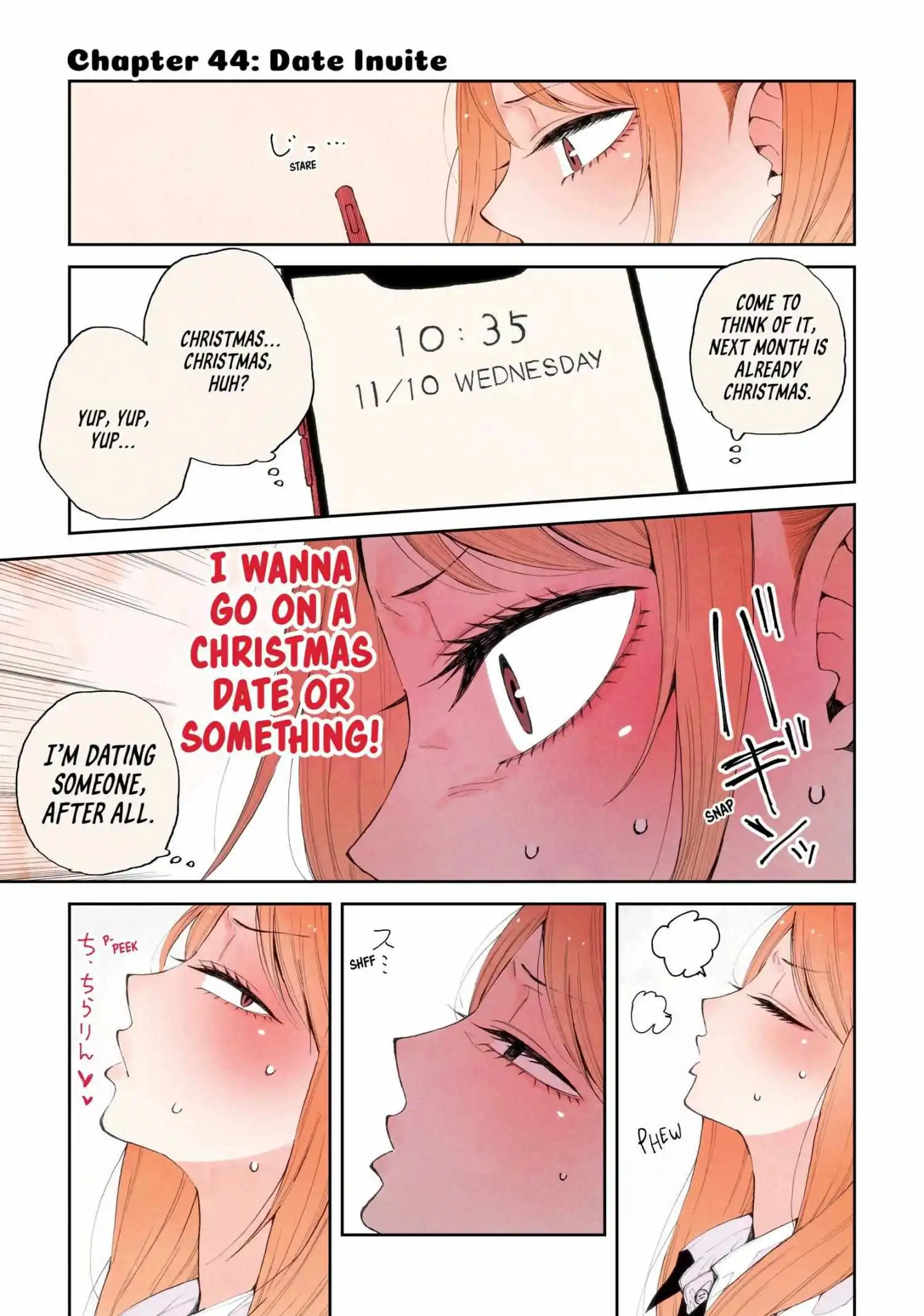 The Feelings of a Girl with Sanpaku Eyes chapter 44 - page 1