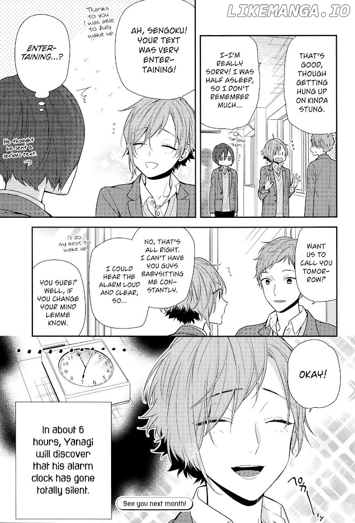 Hori-san to Miyamura-kun chapter 83 - page 15