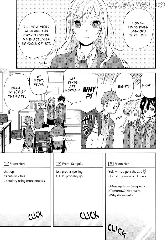 Hori-san to Miyamura-kun chapter 83 - page 3