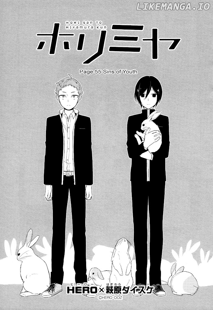 Hori-san to Miyamura-kun chapter 55 - page 3