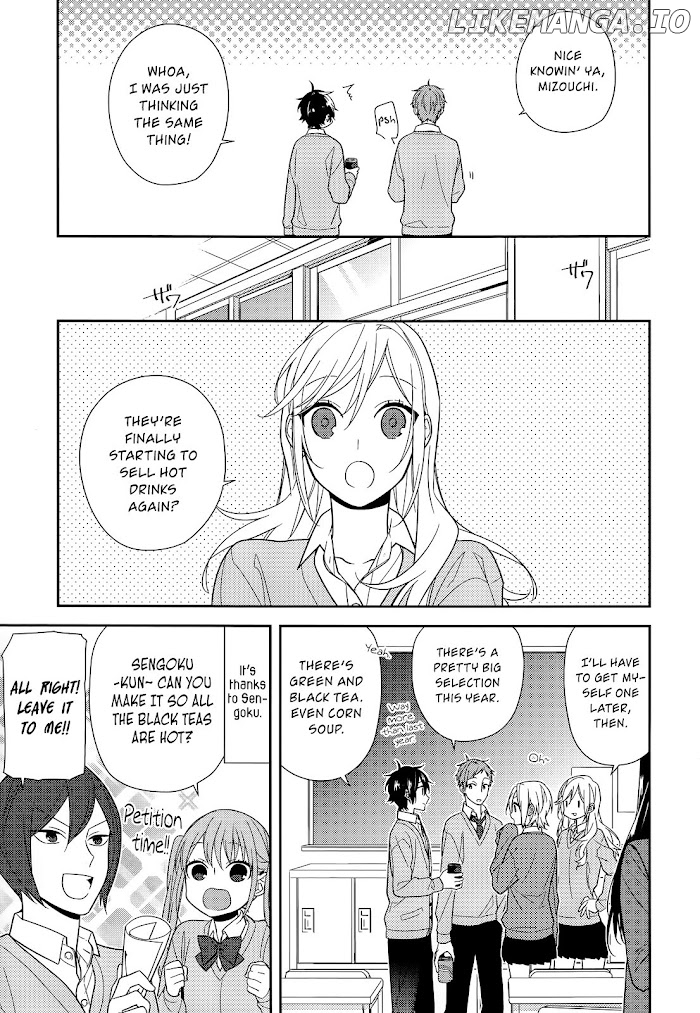 Hori-san to Miyamura-kun chapter 54 - page 7