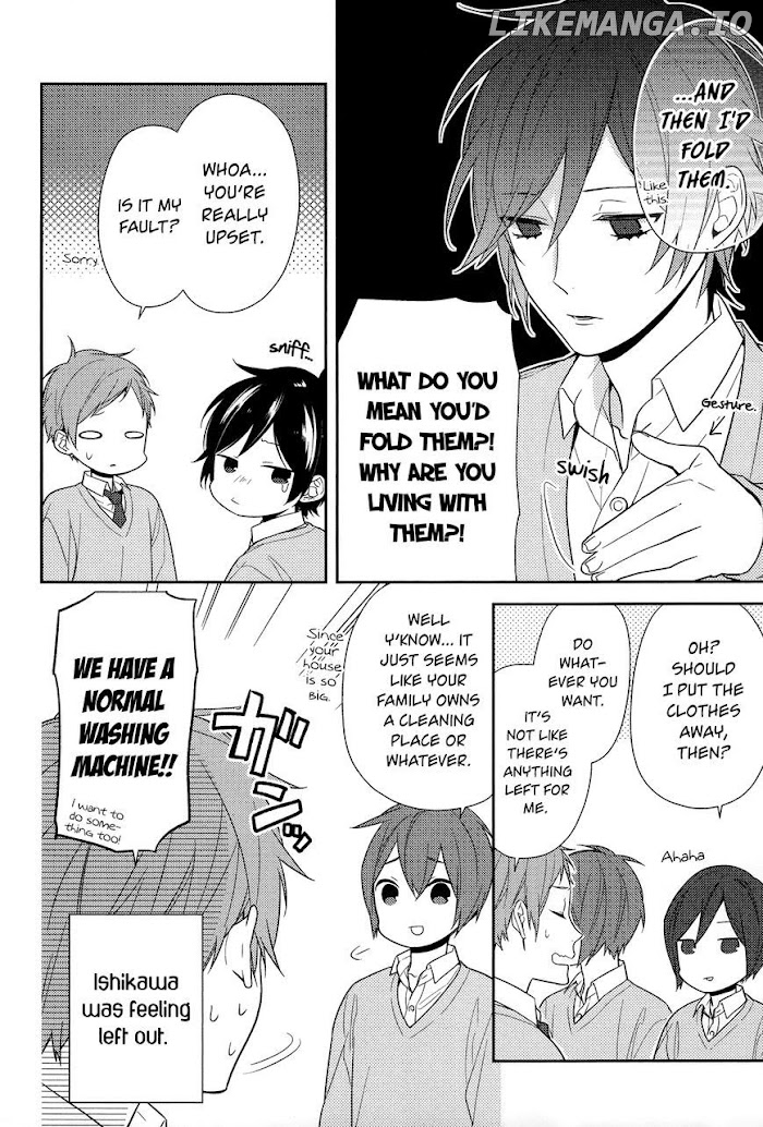Hori-san to Miyamura-kun chapter 50.5 - page 9