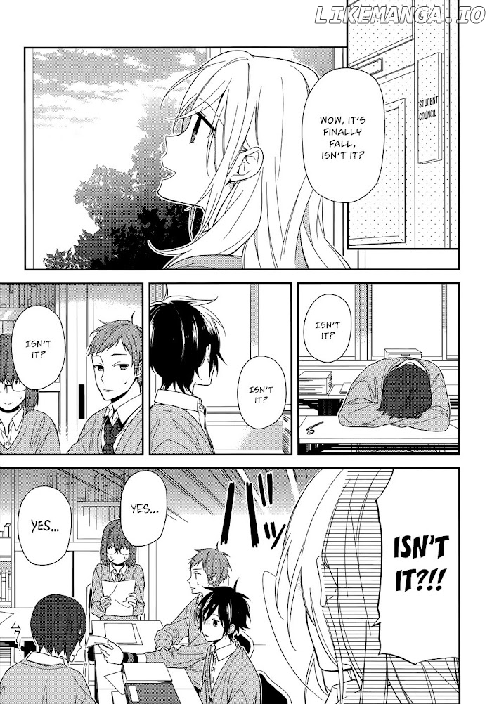 Hori-san to Miyamura-kun chapter 47 - page 8