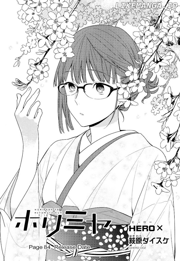 Hori-san to Miyamura-kun chapter 84 - page 3
