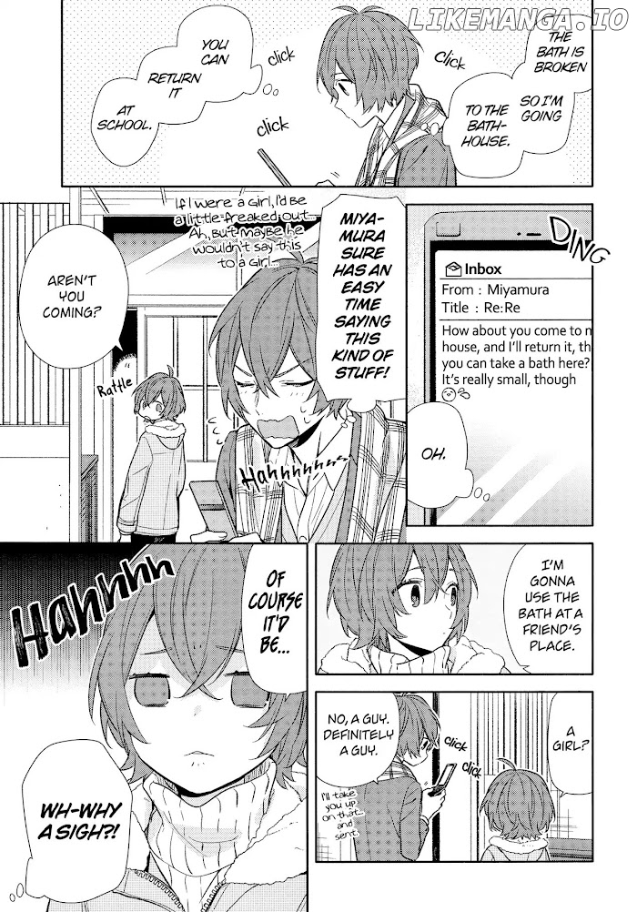 Hori-san to Miyamura-kun chapter 92 - page 7