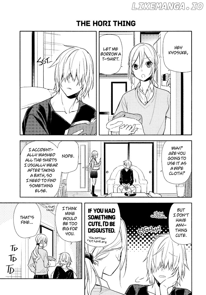 Hori-san to Miyamura-kun chapter 98 - page 3