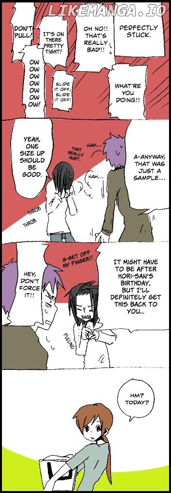 Hori-san to Miyamura-kun chapter 6 - page 21