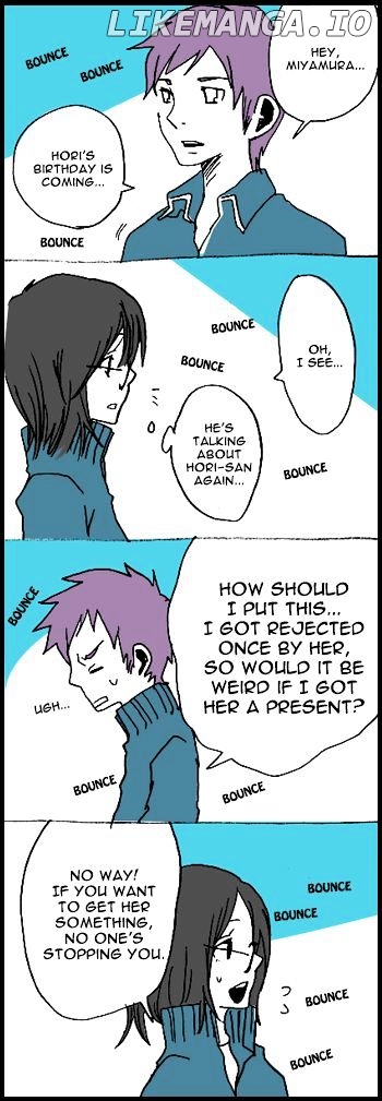 Hori-san to Miyamura-kun chapter 6 - page 8