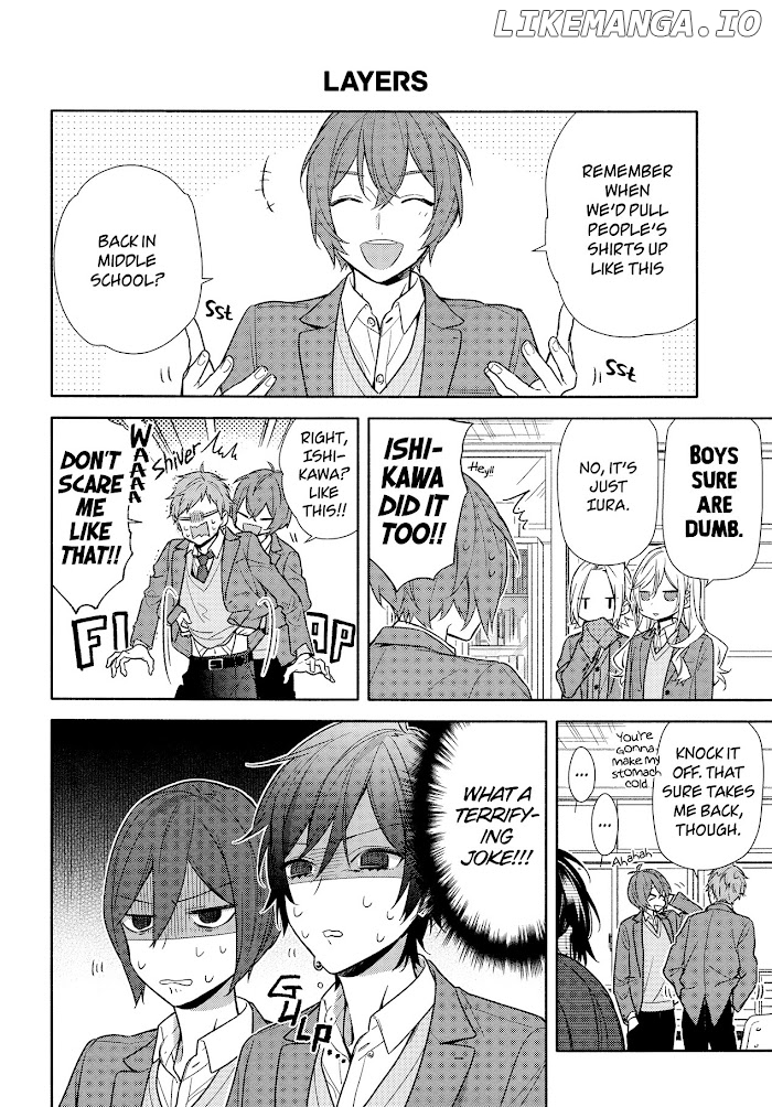 Hori-san to Miyamura-kun chapter 97 - page 2