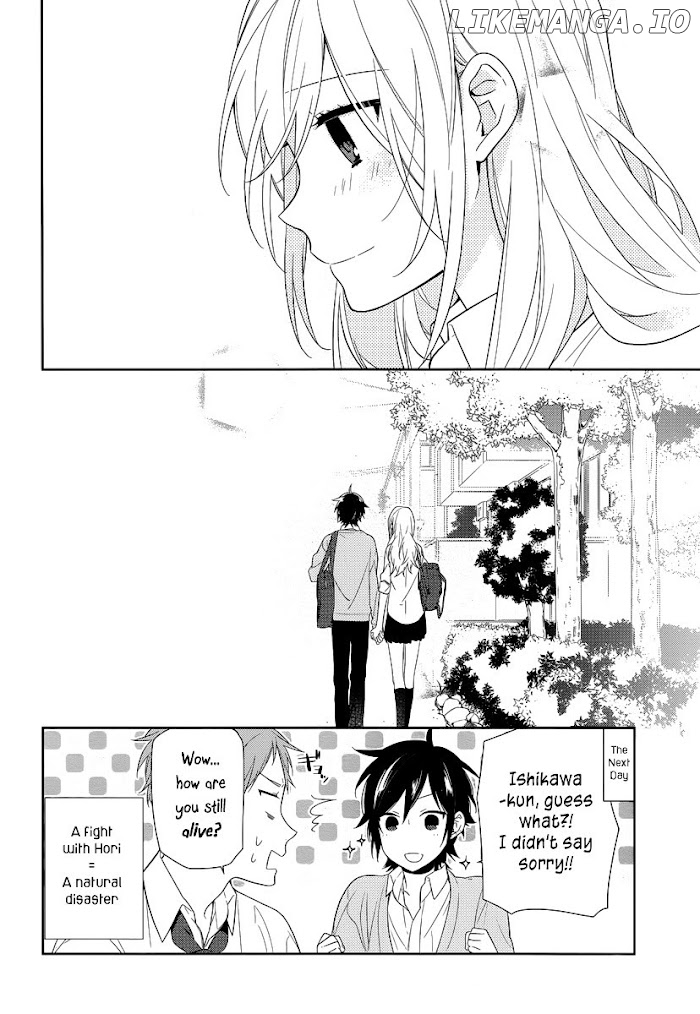 Hori-san to Miyamura-kun chapter 42 - page 16