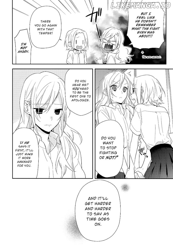 Hori-san to Miyamura-kun chapter 42 - page 4