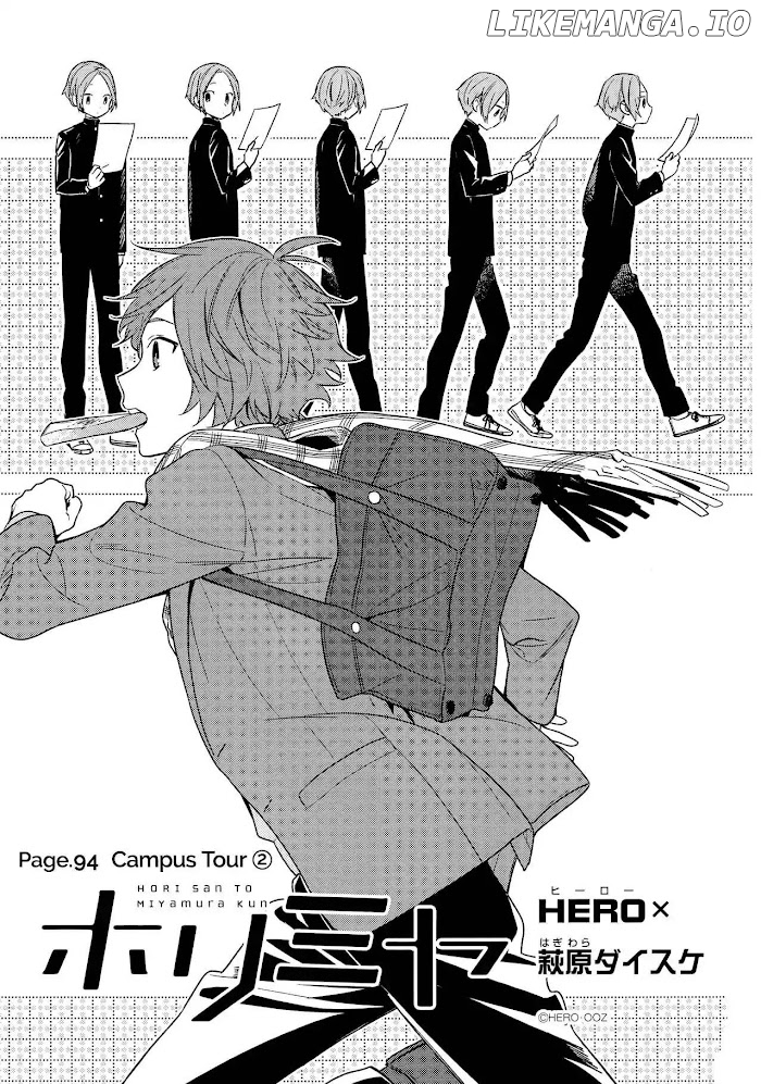 Hori-san to Miyamura-kun chapter 94 - page 3