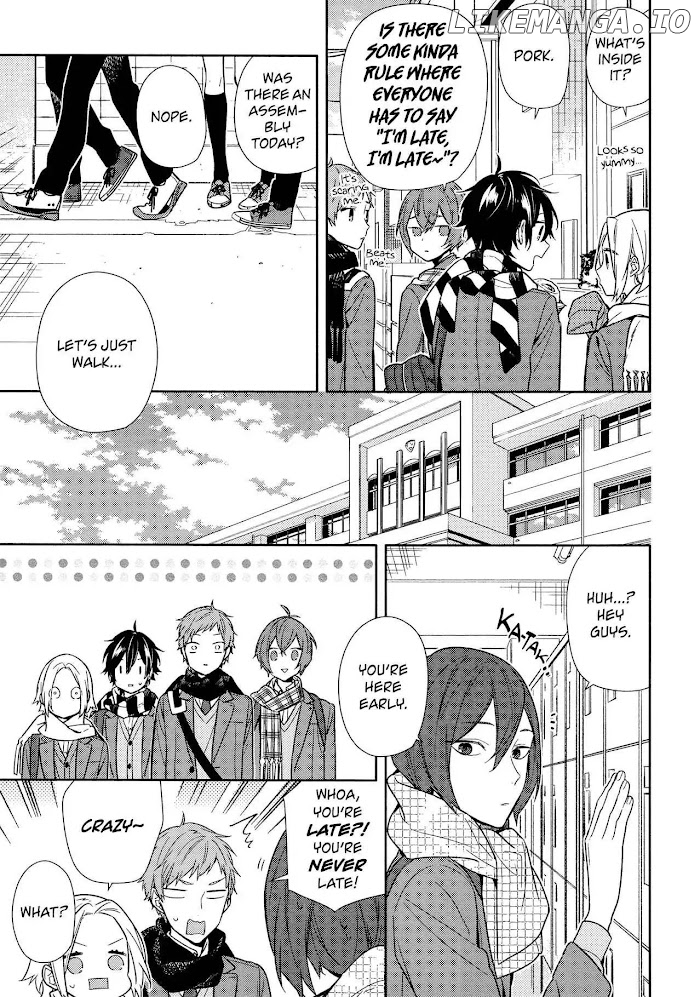 Hori-san to Miyamura-kun chapter 94 - page 7