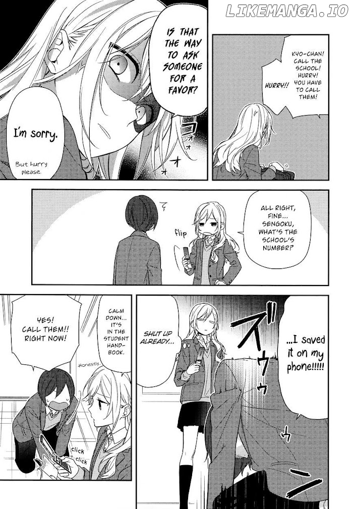 Hori-san to Miyamura-kun chapter 69 - page 5