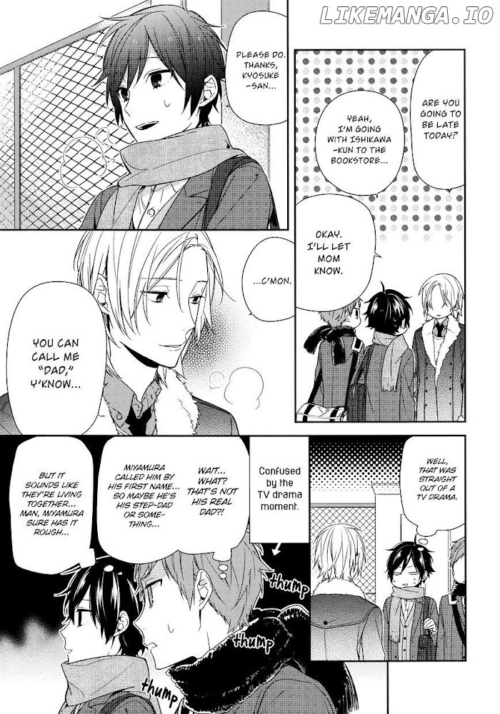 Hori-san to Miyamura-kun chapter 66 - page 9