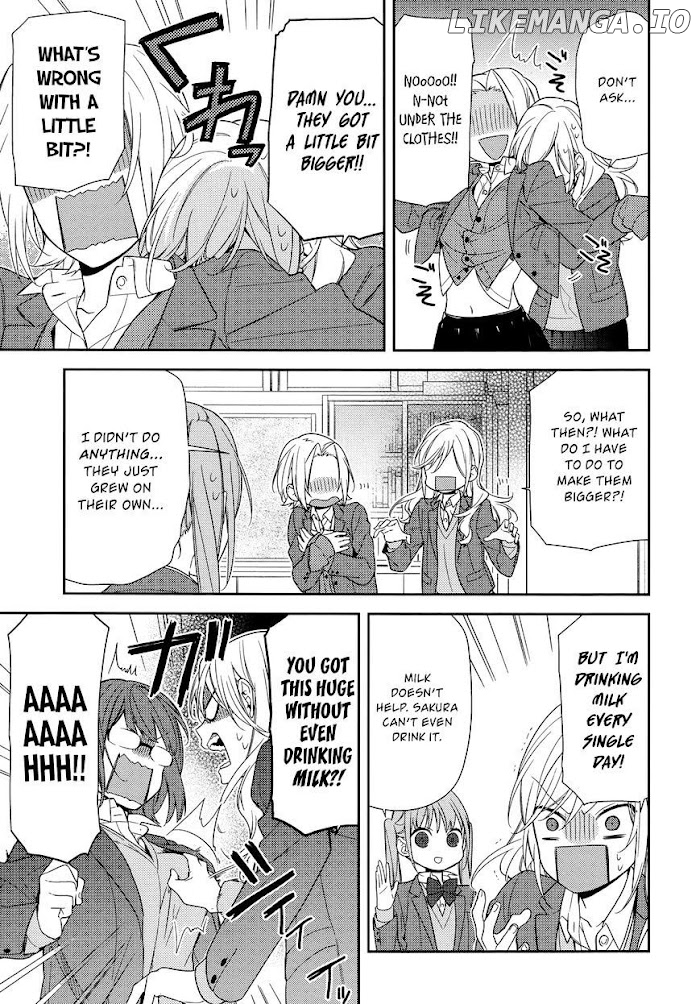 Hori-san to Miyamura-kun chapter 65 - page 7