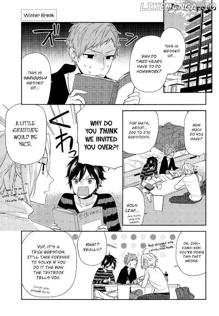 Hori-san to Miyamura-kun chapter 64 - page 3