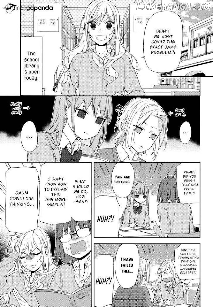 Hori-san to Miyamura-kun chapter 64 - page 5