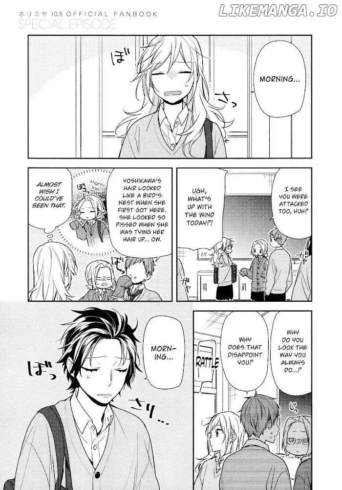 Hori-san to Miyamura-kun chapter 71.6 - page 2