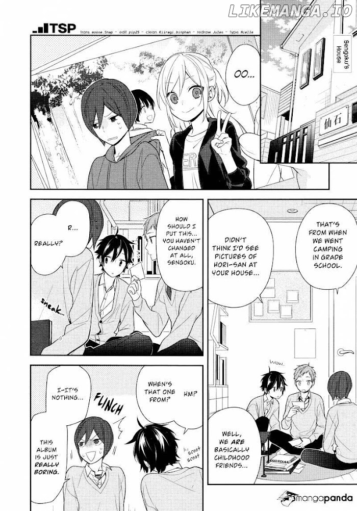 Hori-san to Miyamura-kun chapter 62 - page 2