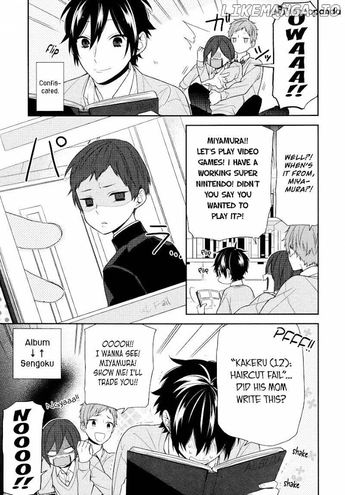 Hori-san to Miyamura-kun chapter 62 - page 3