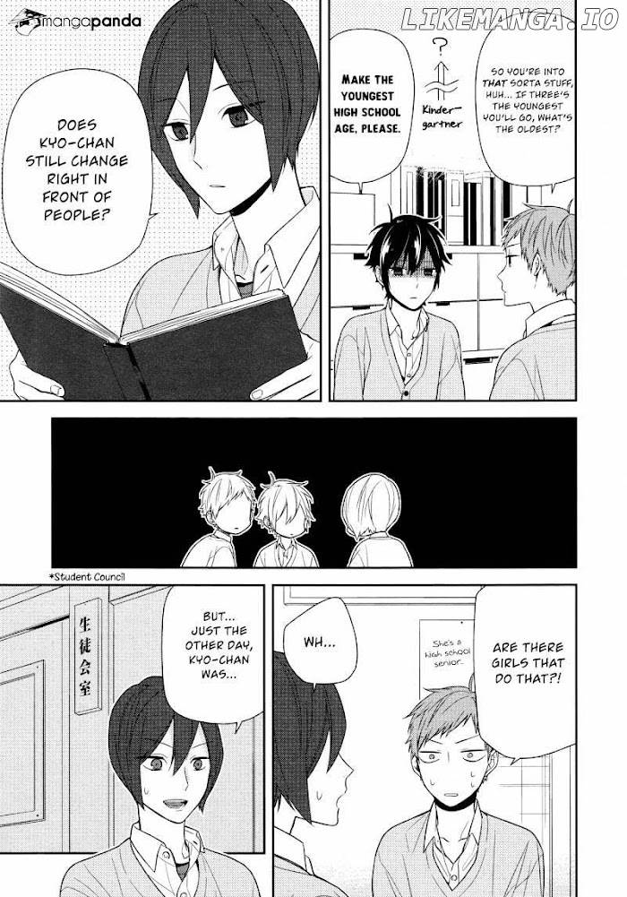 Hori-san to Miyamura-kun chapter 62 - page 5
