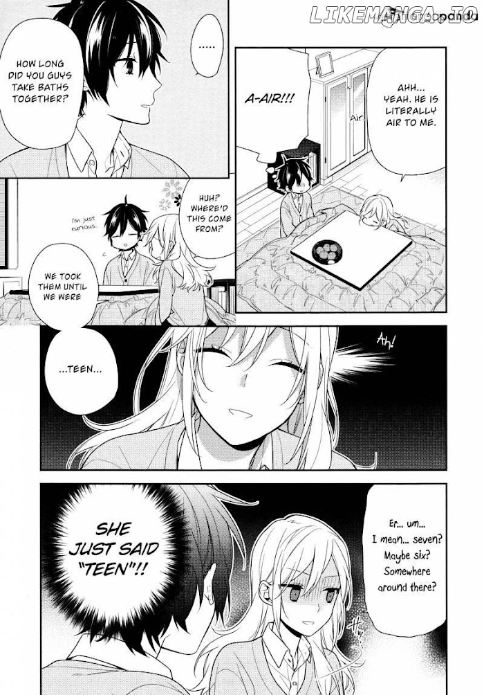 Hori-san to Miyamura-kun chapter 62 - page 9